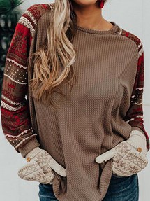 Купить коричневые пуловеры со скандинавским принтом в Нижнем Новгороде  недорого | интернет-магазин VitoRicci